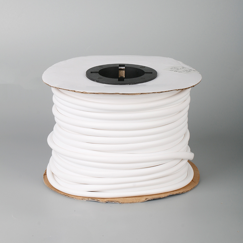 Tubo de número de cable en blanco