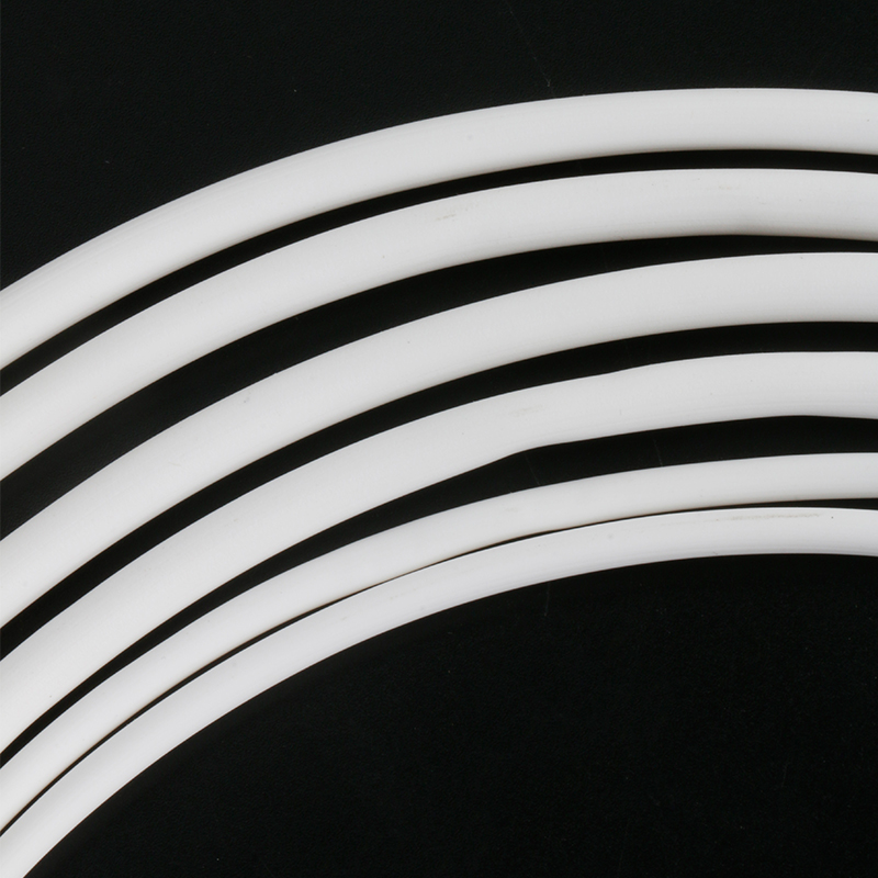 Tubo de número de cable en blanco